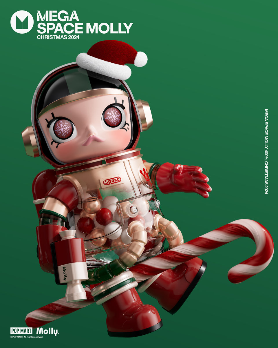 POP MART MEGA SPACE MOLLY 400% Christmas 2024 – POP MART Singapore