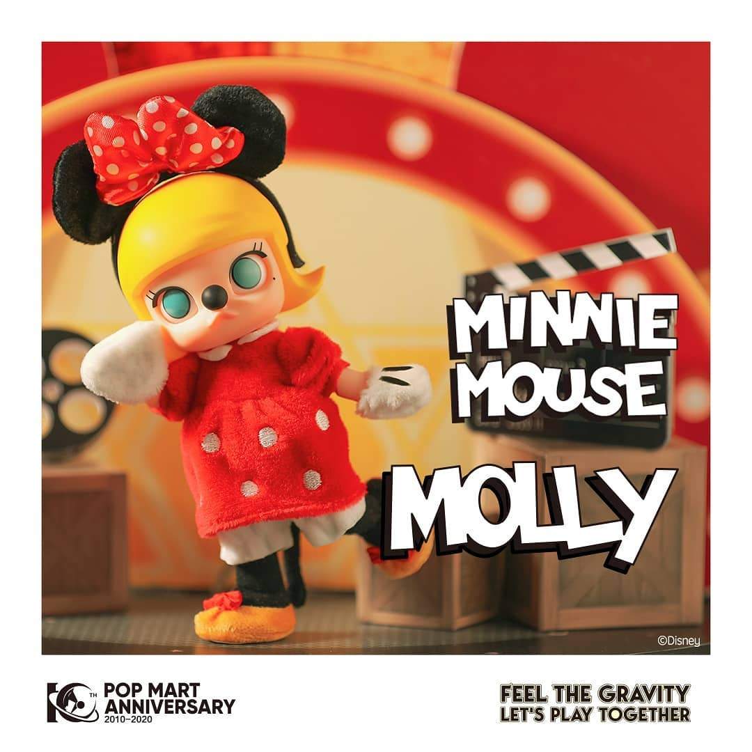 新品 POPMART MOLLY MINNIE MOUSE - キャラクターグッズ