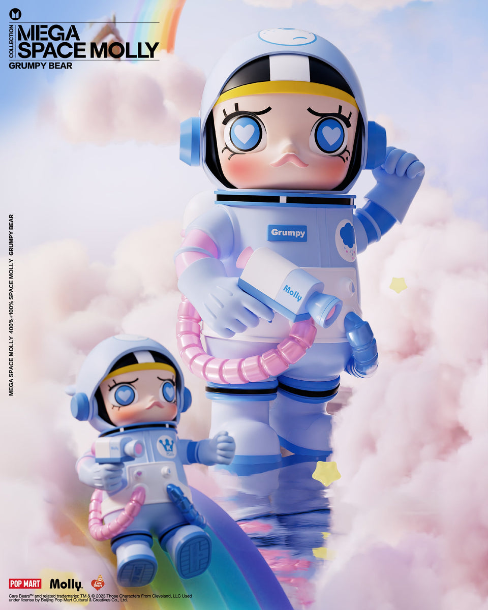 Popmart MEGA 400％ SPACE MOLLY × Grumpy100 - キャラクターグッズ