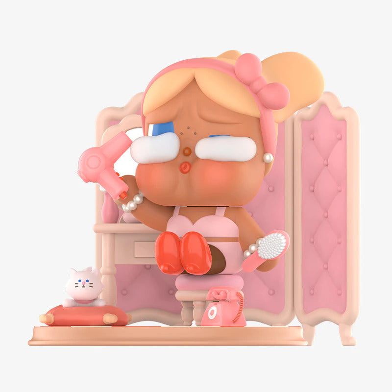 POP MART Crybaby The Dressing Room Figurine Pink Version – POP 