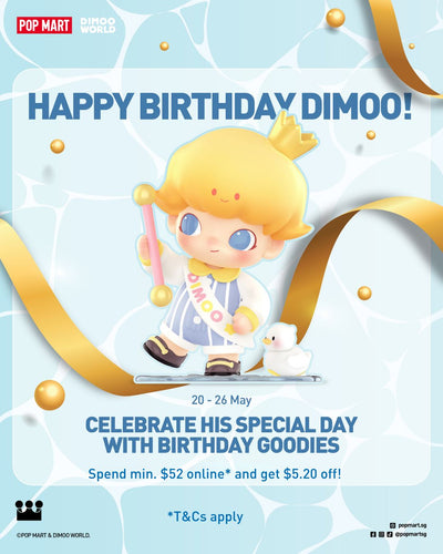 Celebrate Dimoo's birthday online with these deals!