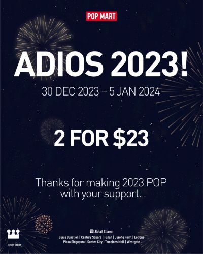 [Adios 2023] Unboxing Two Blind Box at S$23
