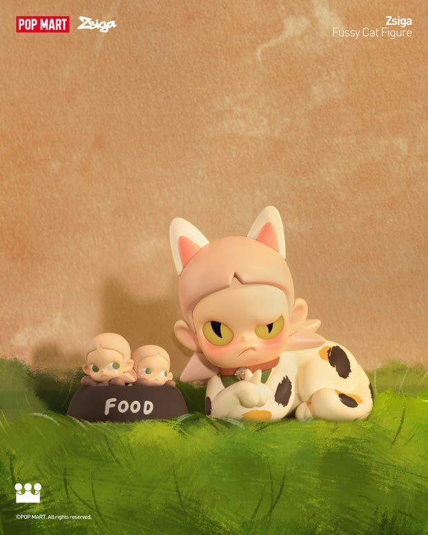 POP MART Zsiga Fussy Cat Figure