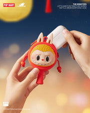 POP MART THE MONSTERS Let's Have Fun Together Series-Rattle-drum Earphone Case