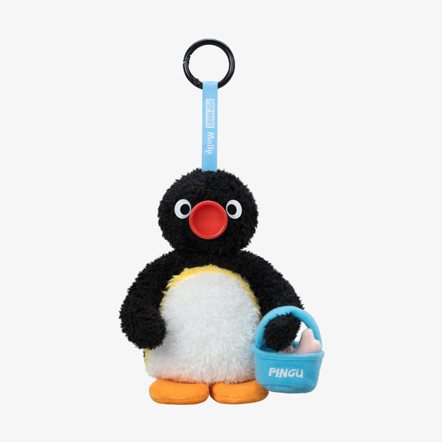 POP MART Baby Molly × Pingu Happy Fishing Series-Vinyl Plush Pendant Blind Box