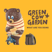 POP MART Green Cow Garden What Are You Doing Figurine