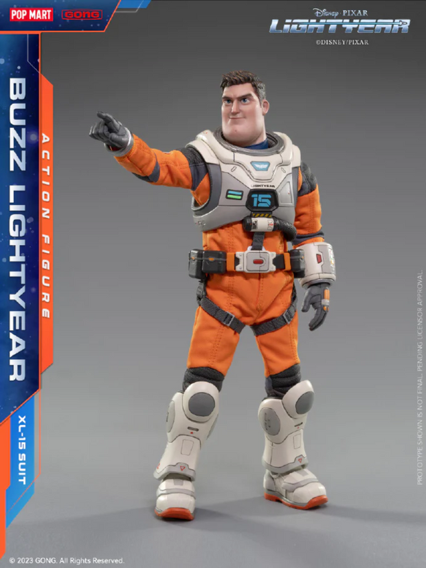 POP MART LIGHTYEAR: Buzz Lightyear XL15 suit Collectible Action Figure