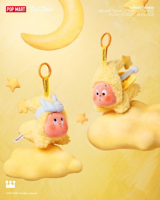 POP MART We are Twinkle Twinkle Series-Plush Pendant Blind Box