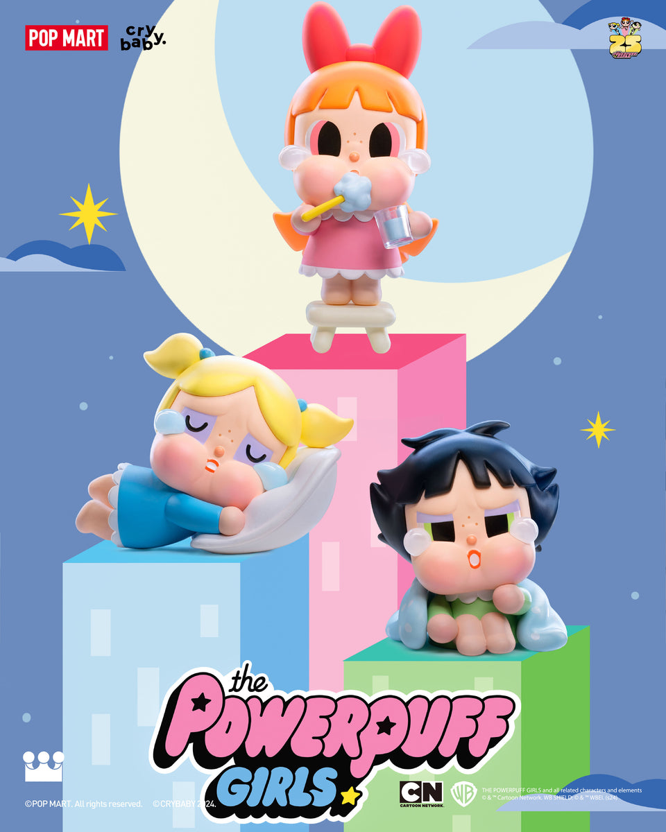 POP MART CRYBABY × Powerpuff Girls Series Figures – POP MART Singapore