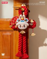 POP MART Wealthy Snake's New Year Celebration Series-LABUBU Plush Door Decoration