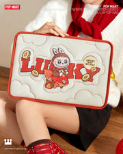 POP MART Wealthy Snake's New Year Celebration Series-LABUBU Laptop Bag