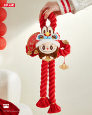 POP MART Wealthy Snake's New Year Celebration Series-LABUBU Plush Door Decoration