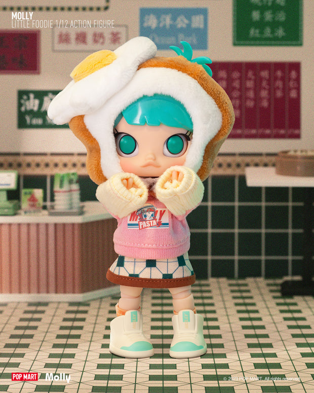 POP MART Molly Little Foodie 1/12 Action Figure