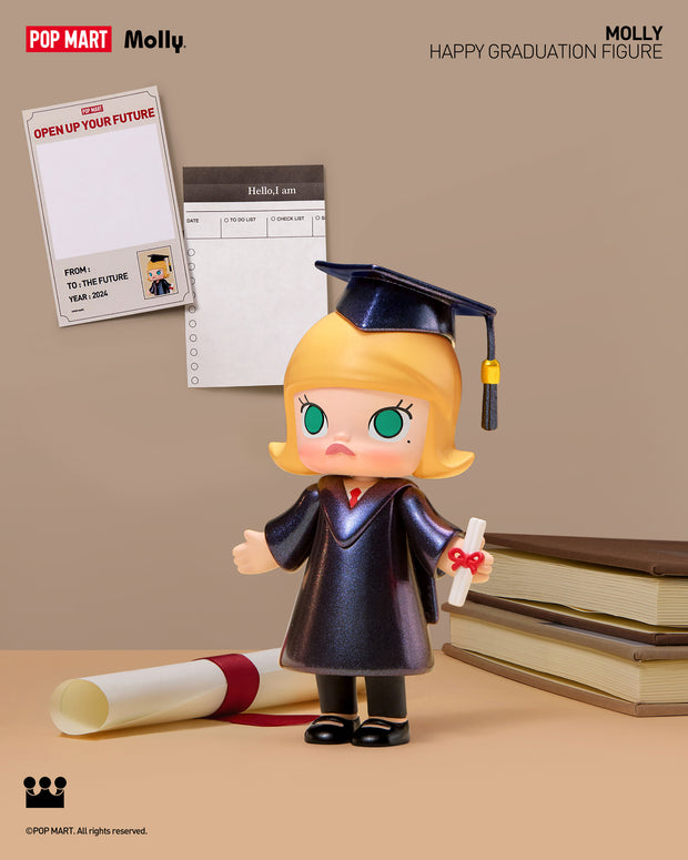 POP MART MOLLY Happy Graduation Figure