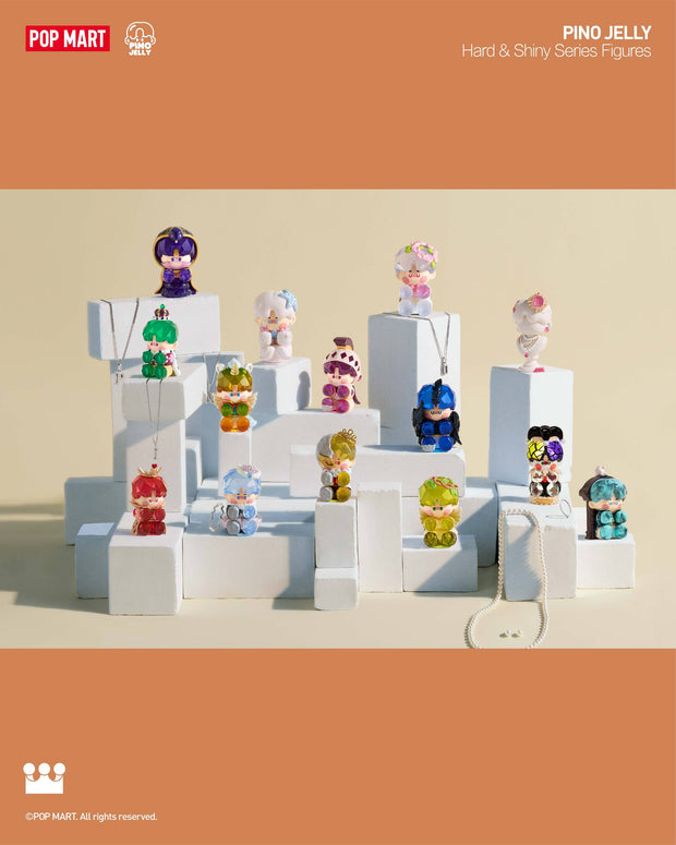 POP MART PINO JELLY Hard & Shiny Series Figures