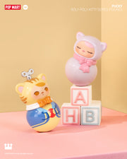 POP MART PUCKY Roly-Poly Kitty Series Figures