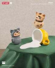 POP MART PUCKY Roly-Poly Kitty Series Figures