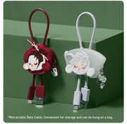 POP MART SKULLPANDA The Ink Plum Blossom Series-Cable Line Blind Box (iPhone)