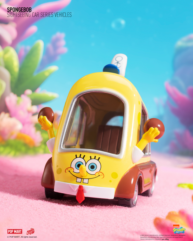 POP MART SpongeBob Sightseeing Car Series Vehicles