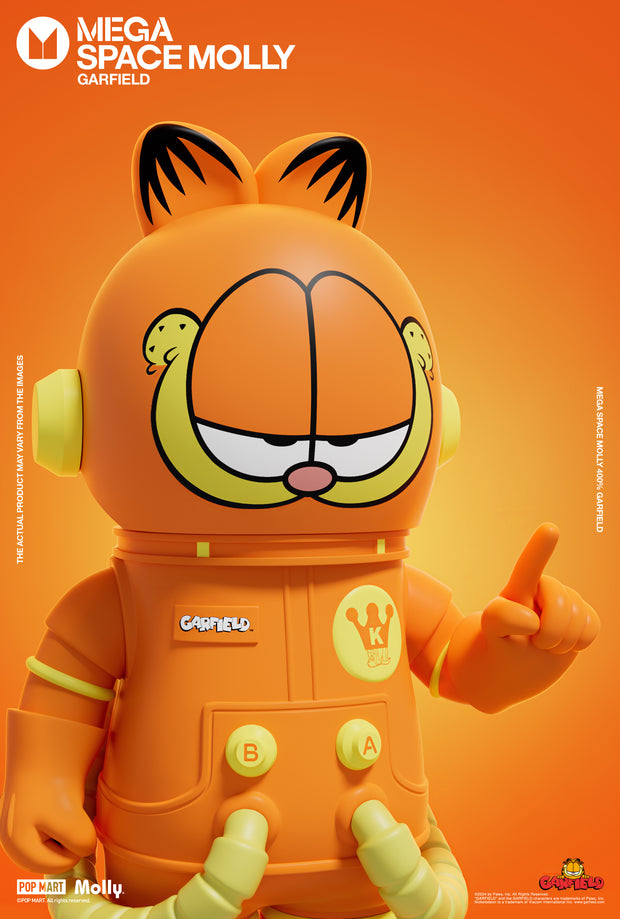 POP MART MEGA SPACE MOLLY 400% Garfield