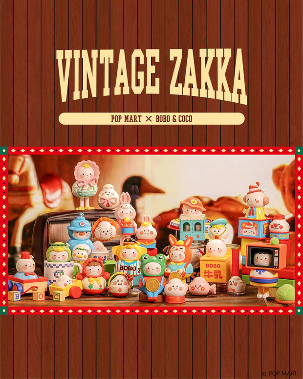 POP MART BOBO & COCO Vintage ZAKKA Series