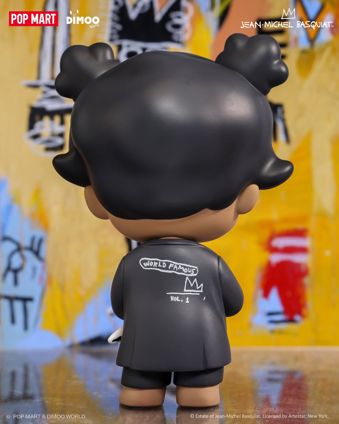 POP MART Dimoo x Jean-Michel Basquiat 002 Figurine – POP MART Singapore