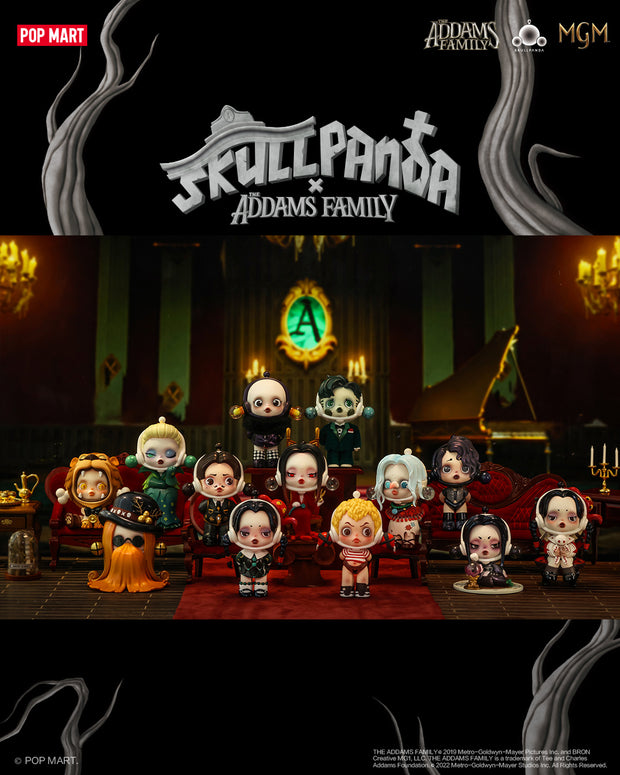 POP MART Skullpanda x The Addams Family Series