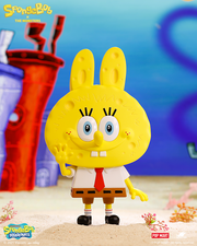 POP MART Labubu × SpongeBob Figurine