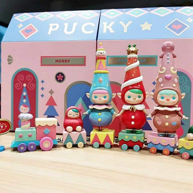 Pop Mart Pucky Christmas Series - Set of 12 Collectibles - ActionCity