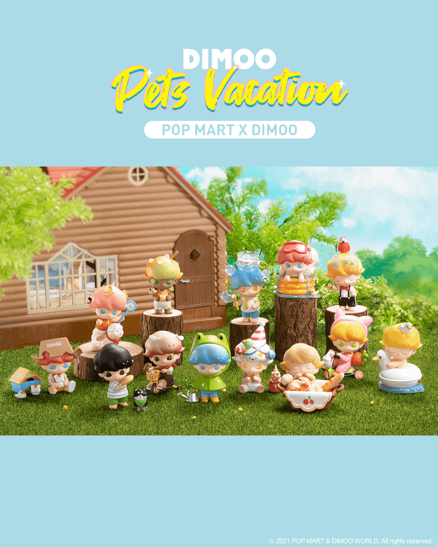 POP MART Dimoo Pets Vacation Series