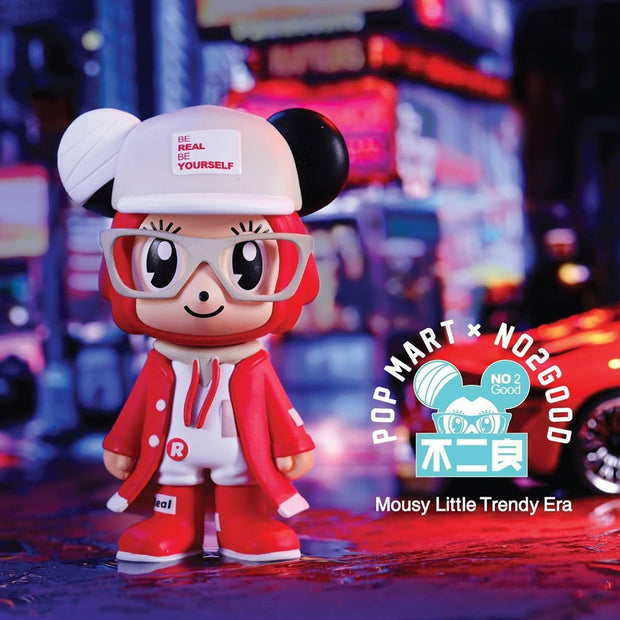 ActionCity Live: Pop Mart Mousy Little Trendy Era by No2Good Series - Case of 12 Blind Boxes - ActionCity