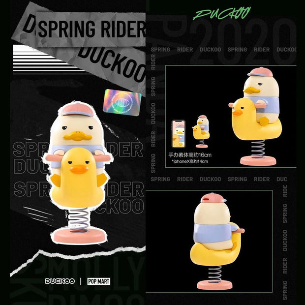 POP MART Duckoo Spring Rider Figure