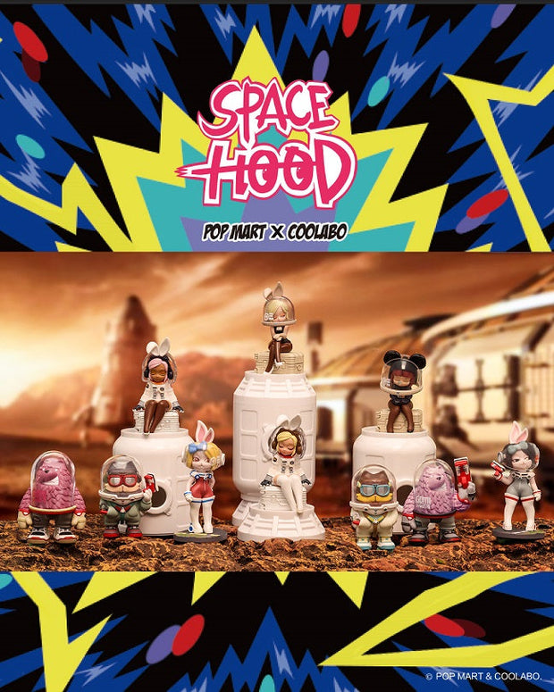 POP MART CooLabo SpaceHood Series