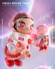 POP MART Mega Collection 400% Space Molly Heartbeat
