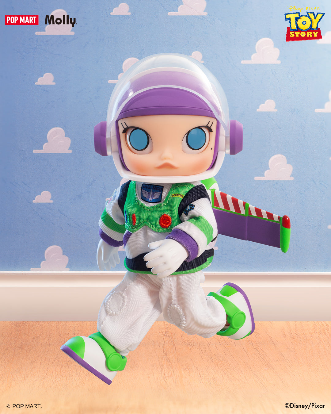 POPMART Buzz LightYear Molly トイストーリーToy Story Space Ranger Kennyswork Figure  【中国、香港、台湾 限定販売】 - 人形、キャラクタードール