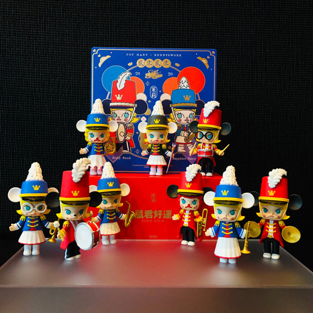 POP MART Molly Mouse Band 2020 Series Set