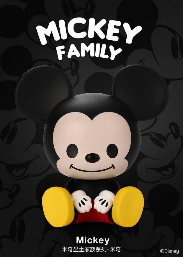 ActionCity Live: Popmart Disney Sitting Series 1 Mickey Family  - Case of 12 Blind Boxes - ActionCity