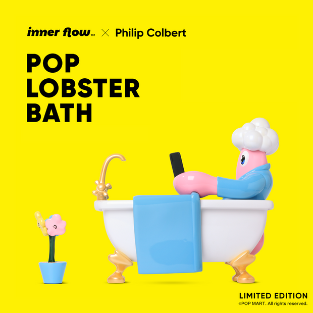 POP MART Philip Colbert x Inner Flow: Leisure Time - POP Lobster Bath Figurine