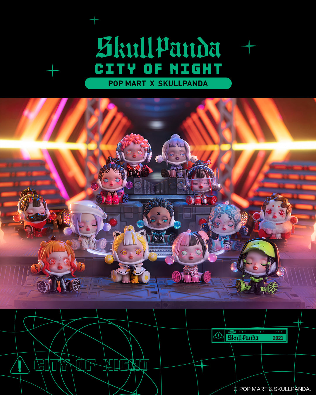 POP MART Skullpanda City of Night Series – POP MART Singapore