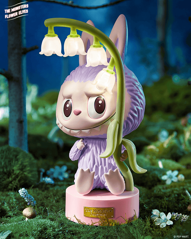 POP MART The Monsters Flower Elves Bellflower Lamp